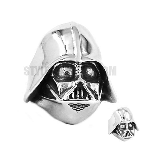 Stainless Steel Jewelry Ring The Man Of Steel Armor Ring SWR0629 - Click Image to Close